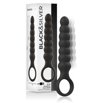 BLACK&SILVER BLACK&SILVER - BOB POWERFUL SILICONE ANAL DILATOR