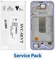 „ServicePack“ LCD ekranas SAMSUNG A34 5G A346B violetinis GH82-31200D