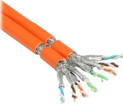 Alcasa GC-N0065 kabel sieciowy Pomarańczowy 50 m Cat7 S/FTP (S-STP) | GC-N0065 | 4014619721429