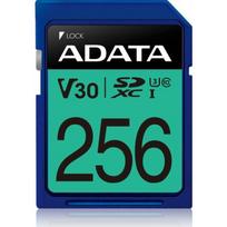 Karta ADATA Premier Pro SDXC 256GB Class 10 UHS-I/U3 V30 (ASDX256GUI3V30S-R) | ASDX256GUI3V30S-R | 4713218463944