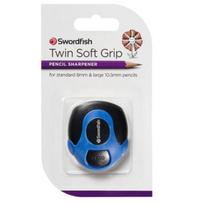 Drožtukas 2-jų geležčių Twin Soft Grip su konteineriu 40289