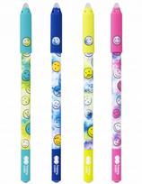 Gelio rašiklis Happy Color Smile 0.5mm save trinantis, mėlynas HA 4120 01SM-3