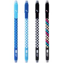 Gelio rašiklis Happy Color Skate 0.5mm save trinantis, mėlynas HA 4120 01SK-3