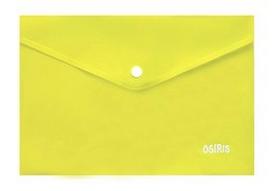 Vokas-dėklas A5 OSIRIS su spaustuku, plast., MP3708 geltonas