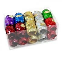 Dekoratyvinės juostelės kamuoliukai 5mm/10m Holographic 1 Mix