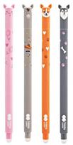 Gelio rašiklis Happy Color BABE 0.5mm save trinantis, mėlynas HA 4120 01UB-3
