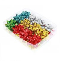 Kaspinėliai su lipduku PENWORD "2" 5cm, Holographic, įvairių spalvų