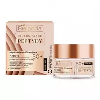 BIELENDA_Firming Peptides stangrinantis ir pakeliantis kremas nuo raukšlių 50+ dienai/naktį 50 ml