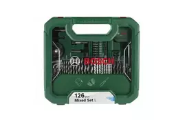 Antgalių ir grąžtų rinkinys Bosch, 126 vnt.