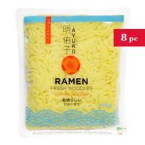 RAMEN švieži makaronai su ciberžole japoniško stiliaus, Ayuko, 8x180g