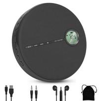 Multimedijos grotuvas CD grotuvas su Bluetooth, juodas