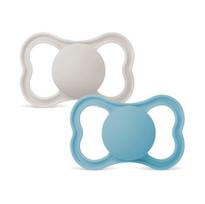 Čiulptukas Mam Air Silicone Blue, 16-36 mėn, 2 vnt.