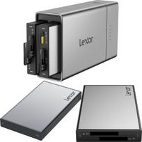 Lexar Professional Workflow Go I su dviem SD skaitytuvais ir 2TB SSD kietuoju disku | F600/720/502T-2TB | 7391879061906