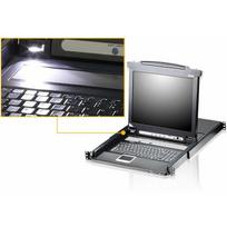 ATEN CL5708N KVM jungiklis su montavimo galimybėmis spintoje Black | CL5708N-ATA-2XK06A1G | 4710469345494
