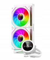 Chłodzenie wodne GameMax Gamemax CPU Liquid Cooler | ICEBURG 240 DIGITAL WH | Intel, AMD | 9503-0100R0044 | 6931858791540