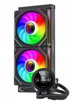 Chłodzenie wodne GameMax Gamemax CPU Liquid Cooler | ICEBURG 240 DIGITAL BK | Intel, AMD | 9503-0100R0095 | 6931858791533