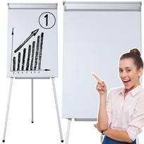 Magnetinė trikojo tipo rašymo lenta – flipčartas 70x100 cm