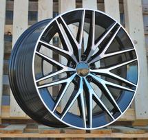 Ratlankis RACINGLINE FBX387 R22x11.5 5x112 ET 53 CB 66.6 (Black Polished) (955 kg)