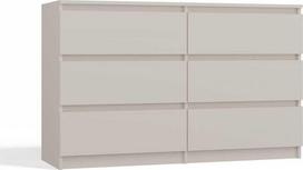 Parduotuvė „Top E Shop“ MALWA komoda su stalčiais M6/120 CASMERE COLOUR