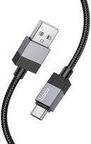 Cable USB A to USB C Hoco 3A 1 m X110 juodas