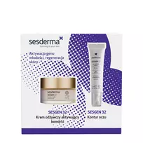 Sesderma - Sesgen Set - Maistingųjų Produktų Rinkinys - Veido Kremas + Paakių Kremas - 50ml+15ml