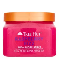 Tree Hut - Shea Sugar Scrub Raspberry Fizz - Cukrinis Kūno Šveitiklis Avietė - 510g
