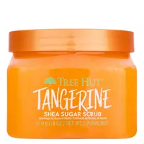 Tree Hut - Shea Sugar Scrub Tangerine - Cukrinis Kūno Šveitiklis Mandarinas - 510g