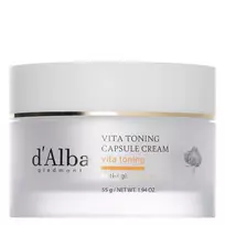d'Alba - Vita Toning Capsule Cream - Drėkinamasis ir Šviesinantis Veido Kremas - 55g