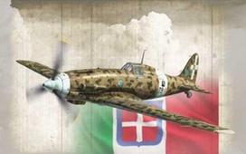 Italeri MC.202 Folgore Aces 1/72, plastikinis surenkamas lėktuvo modelis