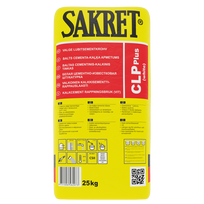 Cementinis-kalkinis tinkas SAKRET CLP+ 40kg