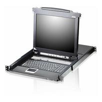 ATEN CL5708N przełącznik KVM Możliwości montowania w stelażu Czarny | CL5708N-ATA-2XK06DNG | 4710469343346