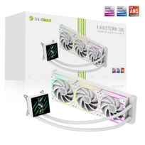Gamemax | CPU Liquid cooler | HAILSTORM 360 LCD | White