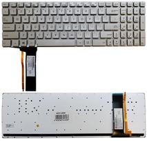 Klaviatūra ASUS N56, N76, N750, su pašvietimu, US