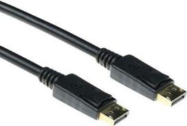 ACT 5 metre DisplayPort cable male - male, power pin 20 not connected. Length: 5 m Dp male - dp male no pwr 5.00m (AK3986)
