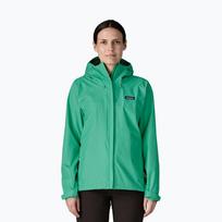 Moteriškas lietpaltis Patagonia Torrentshell 3L Rain aqua stone