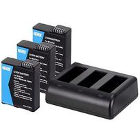 Newell charger SDC-USB-C + 3 Osmo Action batteries NL5043