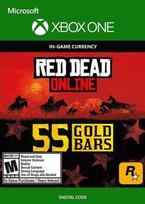 Red Dead Redemption 2 Online 55 Gold Bars XBOX LIVE Key EUROPE