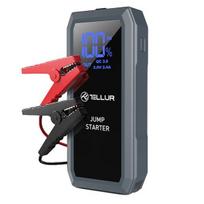 Tellur nešiojamas automobilio užvedimo starteris 1500A, 16800mAh išorinė baterija su LED lempute
