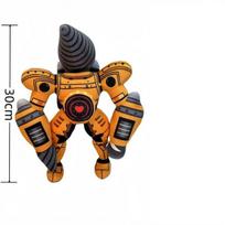 „Skibidi Toilet Titan Clockman“ Atnaujinimas „Plushie Titan Compute Man Drillman“ Pliušinis Fotoaparatas_Yellow
