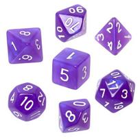 Kauliukai Rebel RPG Dice Set, Ametistas