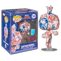 Funko POP! Kapitonė Marvel 34 SE ART korpuso figūrėlė