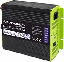 Qoltec Charger for LiFePO4 AGM GEL SLA batteries 80A | 51918 | 5901878519180