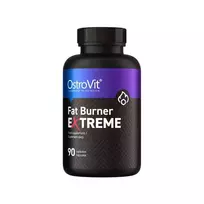 OstroVit Fat Burner Extreme maisto papildas riebalų deginimui, 90 kapsulių