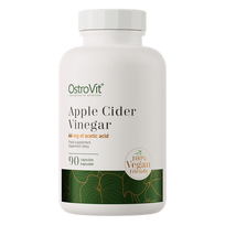 OstroVit Apple Cider Vinegar obuolių sidras, 90 kapsulių