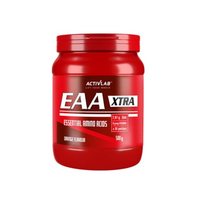 ActivLab EAA Xtra aminorūgščių milteliai su saldikliais, apelsinų skonio, 500 g.