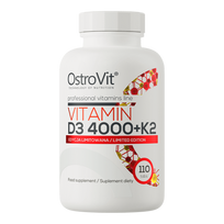 OstroVit Vitamin D3 4000 IU + K2, 110 tablečių