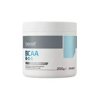 OstroVit  BCAA 8-1-1 aminorūgščių milteliai su saldikliais, Orange, 200 g.