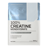 OstroVit Creatine Monohydrate kreatino monohidratas be saldiklių, 300 g.