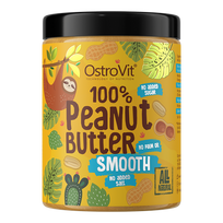 OstroVit Peanut Butter 100% kreminis žemės riešutų sviestas, 1 kg.