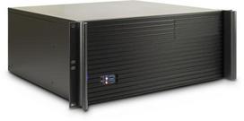 INTER-TECH 4U-K-439L Rack, Black